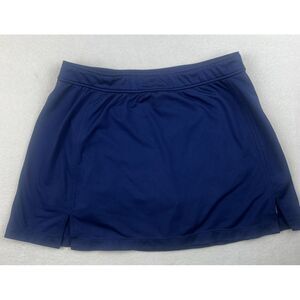 Wimbledon Built In Breif Tennis‎ Skirt Blue Thick Elastic Waist Women's Size M